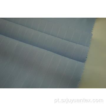 Tecido de sarja 100% poliéster Warp Way Stripe Dobby